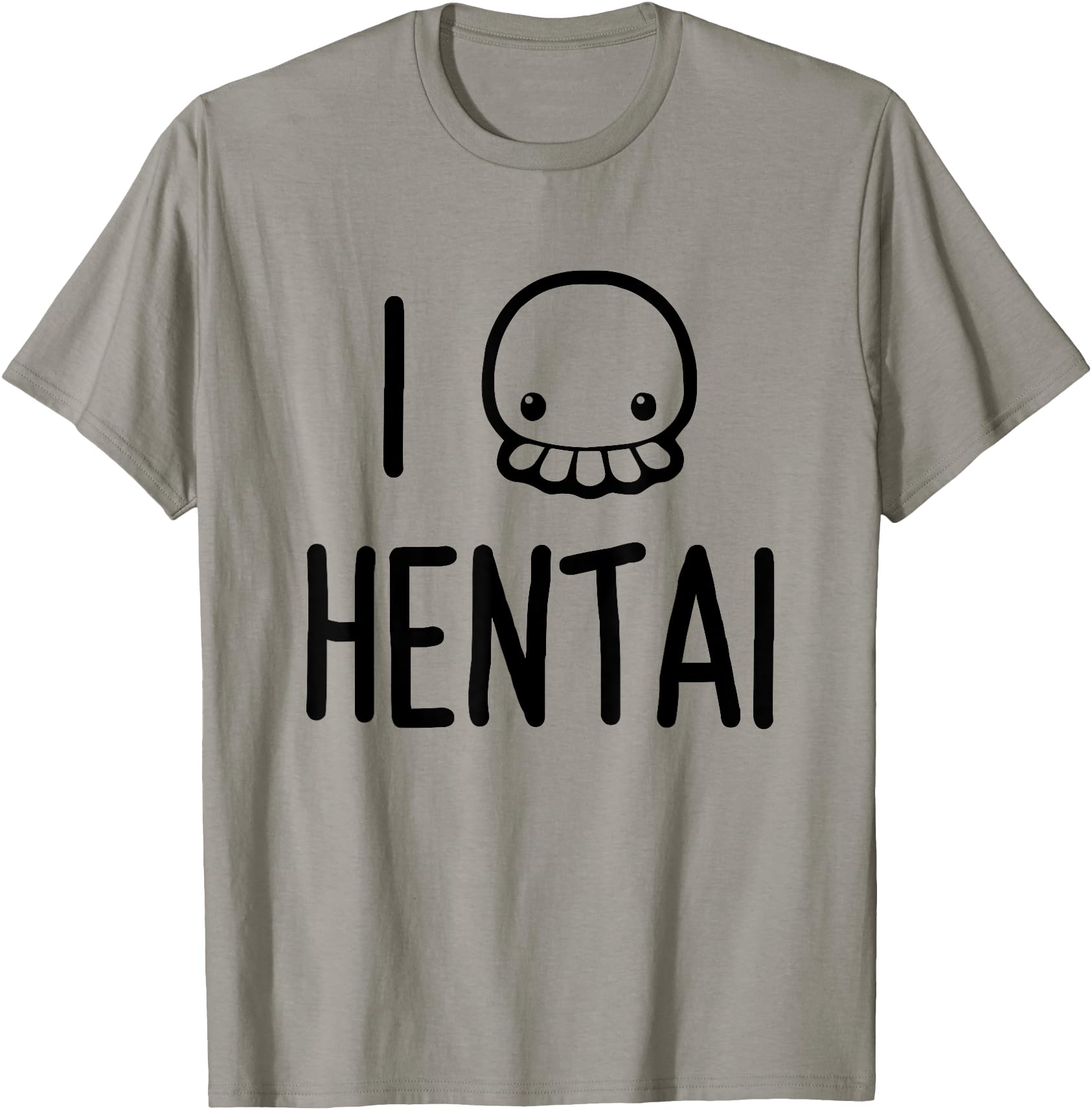Hentai Anime T I Love Hentai Octopus T-Shirt - Novelty Apparel for Adults - T-Shirt, Sweatshirt, Hoodie