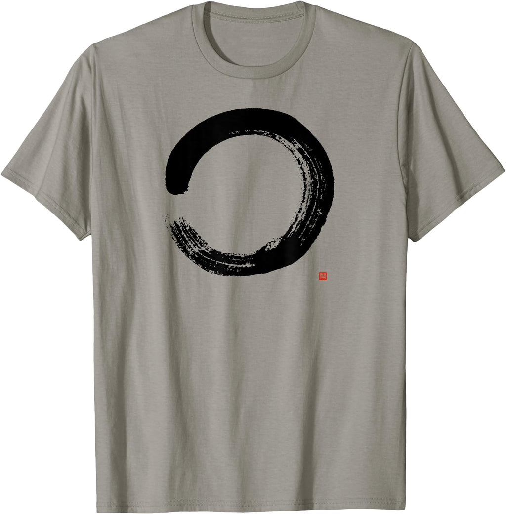 Zen Enso T Artistic Japanese Enso Circle T-Shirt - Minimalist Print Unisex - T-Shirt, Sweatshirt, Hoodie