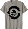 Original Bonsai Tree Enso Circle T-Shirt - Fun Novelty Design for Adults - T-Shirt, Sweatshirt, Hoodie