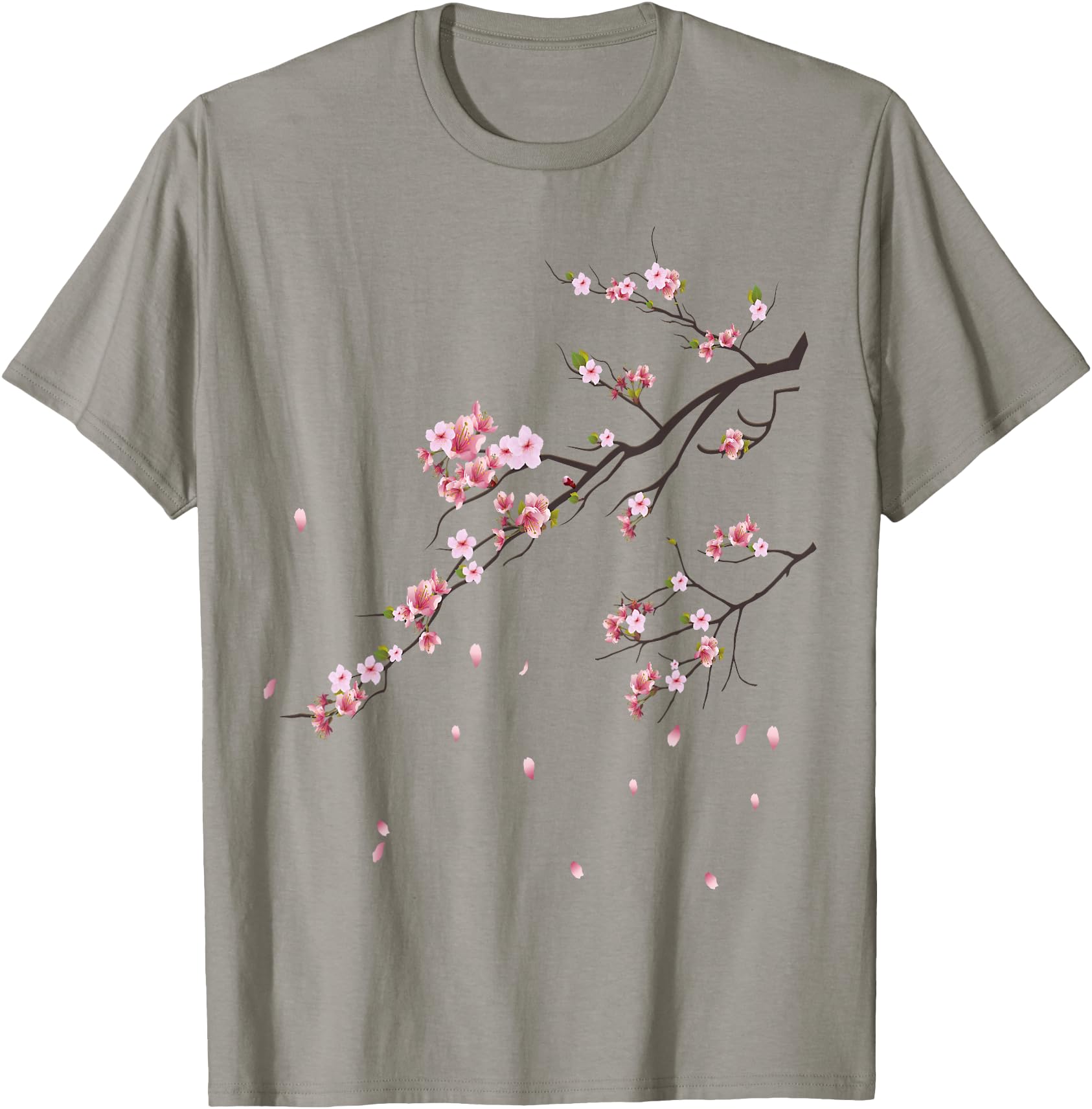 Handcrafted Spring Time Flowers Sakura T-Shirt - Trendy Graphic for Adults - T-Shirt, Sweatshirt, Hoodie