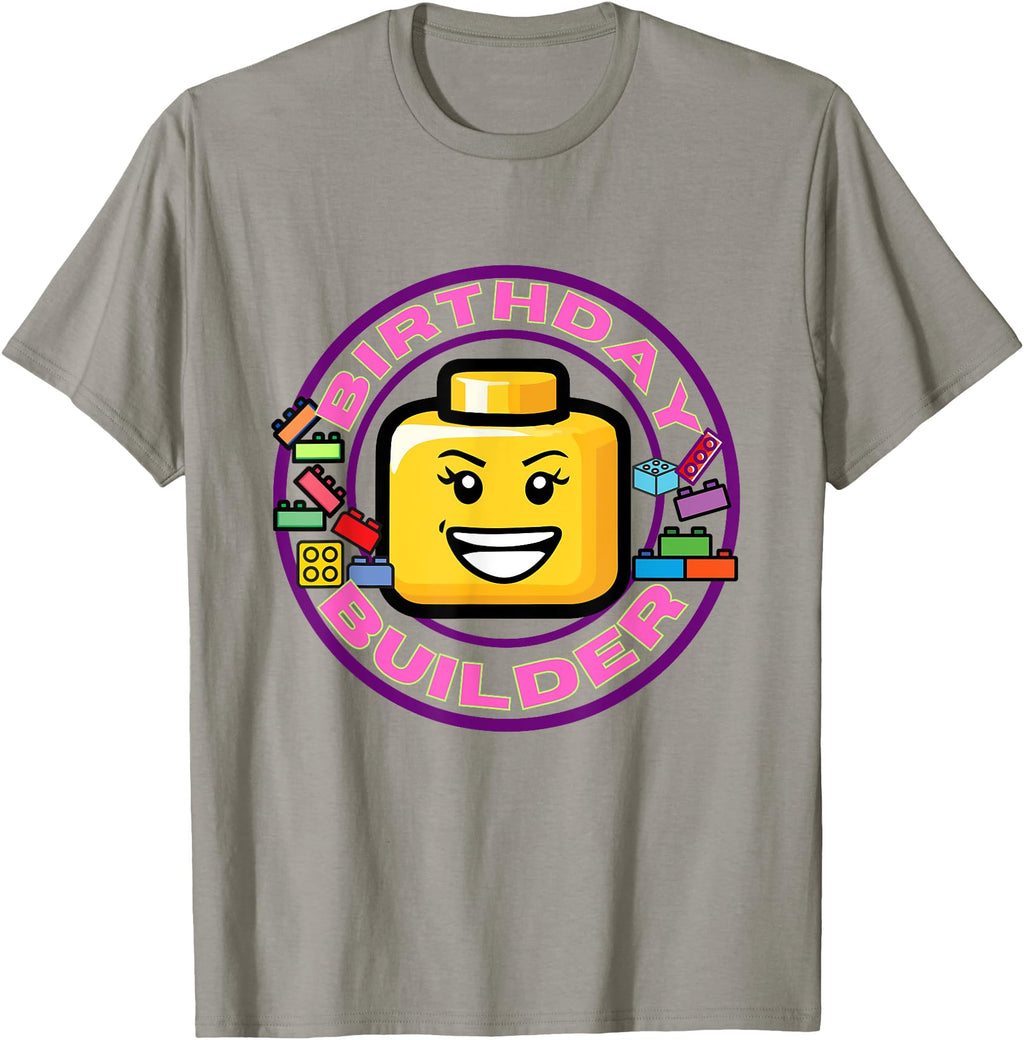 Authentic Building Brick Builder Blocks Hoodie - Graphic Print for Adults - T-Shirt, Sweatshirt, Hoodie
