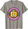 Authentic Building Brick Builder Blocks Hoodie - Graphic Print for Adults - T-Shirt, Sweatshirt, Hoodie