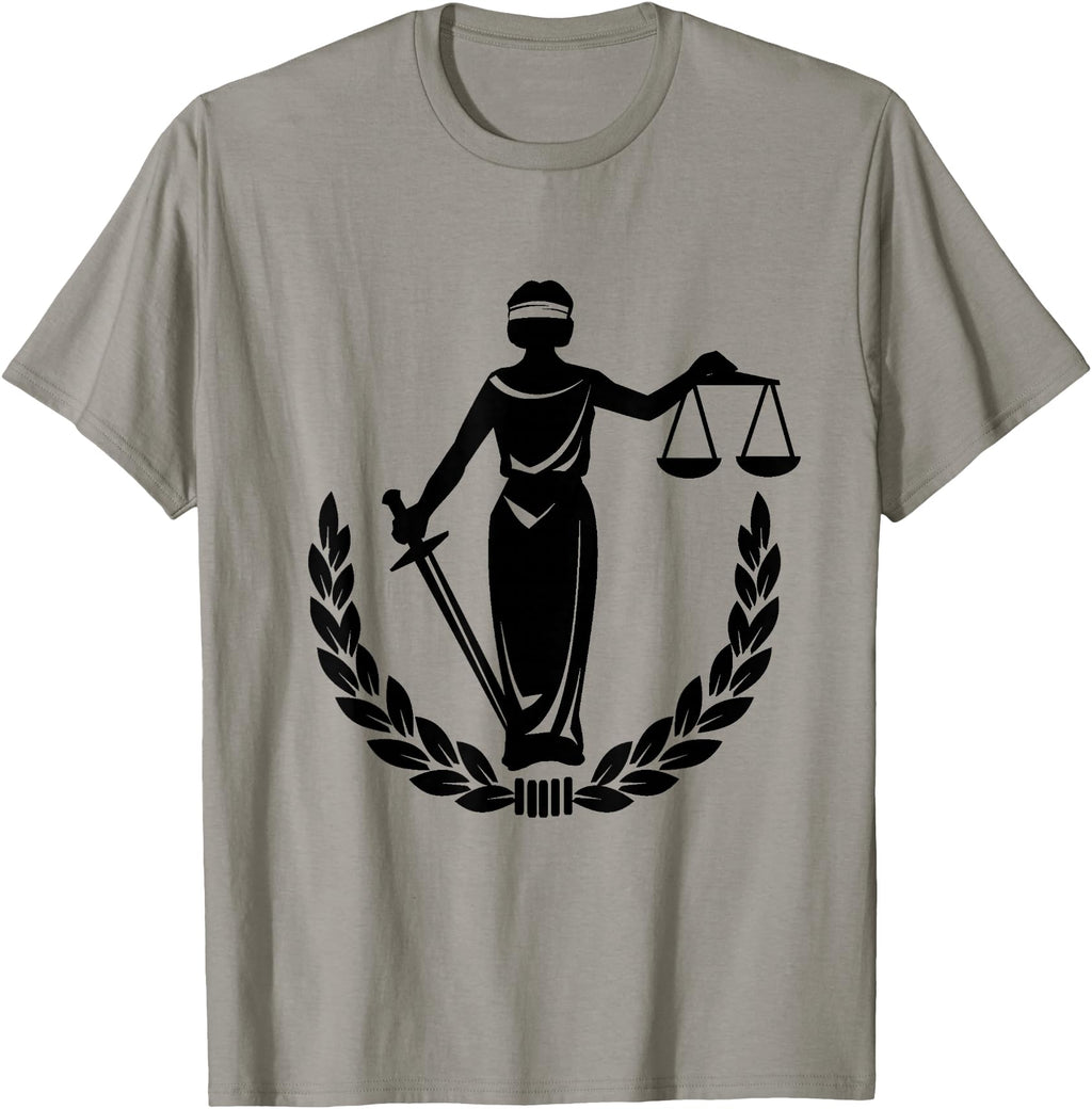Handcrafted Criminal Justice Scales T Hoodie - Trendy Graphic Men Women - T-Shirt, Sweatshirt, Hoodie
