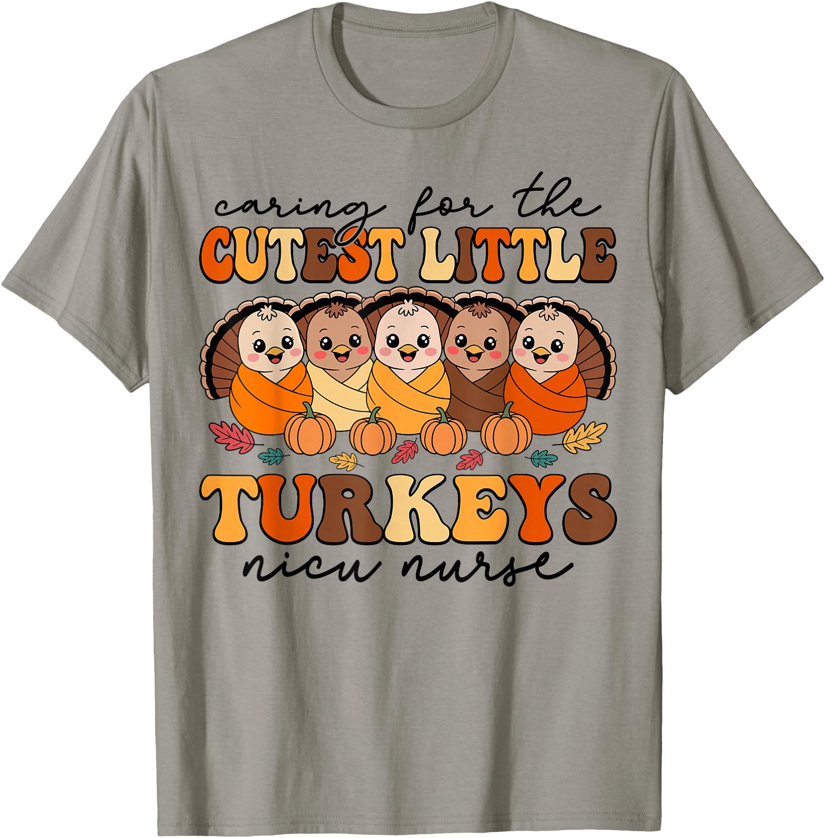 Exclusive Caring Cutest Turkeys Nicu Hoodie - Minimalist Print Men Women - T-Shirt, Sweatshirt, Hoodie