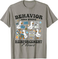 Behavior Analyst Silly Goose Rbt Aba T-Shirt - Graphic Print for Adults - T-Shirt, Sweatshirt, Hoodie