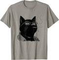 Original Japanese Smoking Black Lucky Cat Hoodie - Streetwear Style Unisex - T-Shirt, Sweatshirt, Hoodie