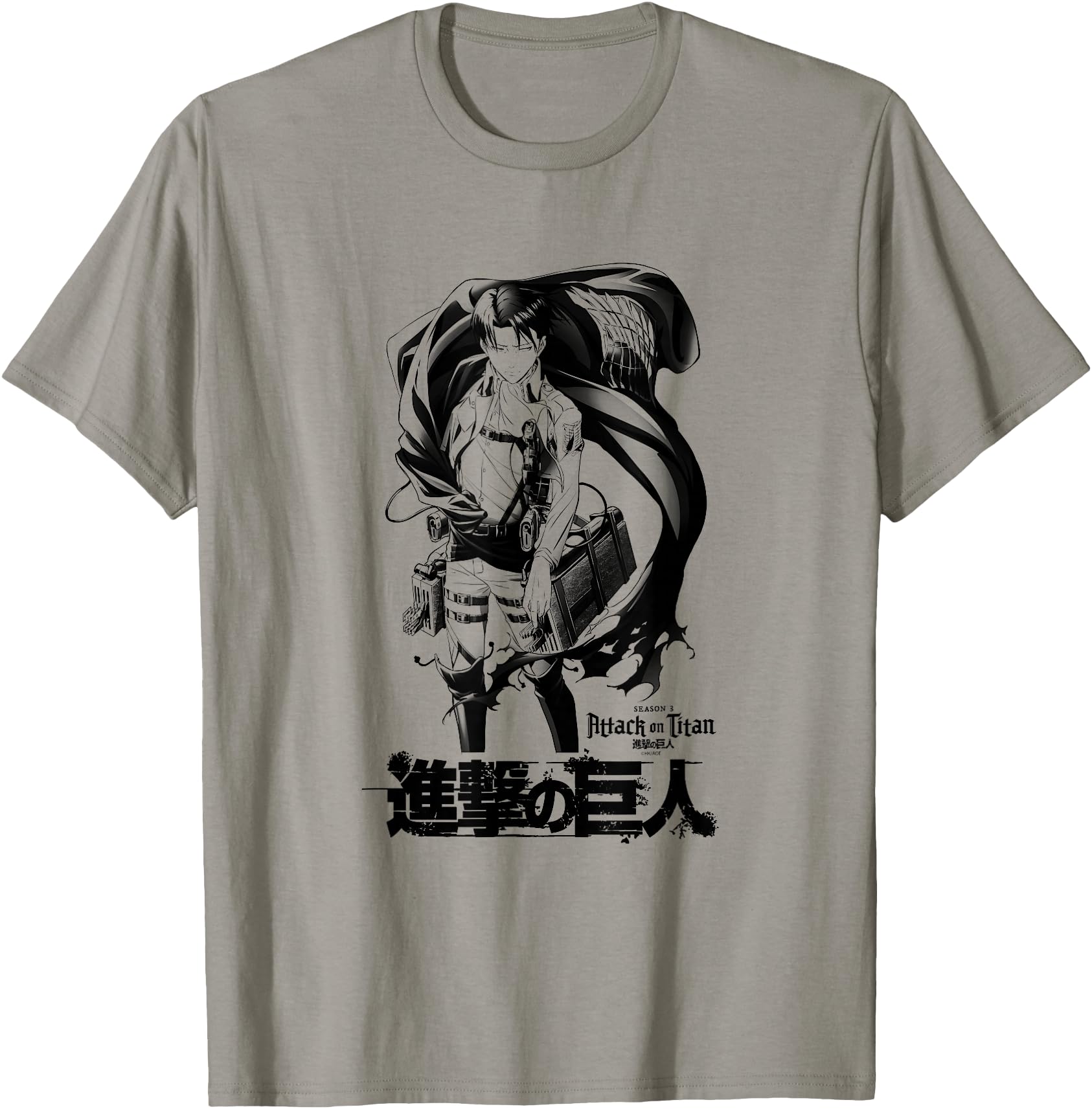Original Attack Titan Season 3 Sweatshirt - Streetwear Style for Adults - T-Shirt, Sweatshirt, Hoodie