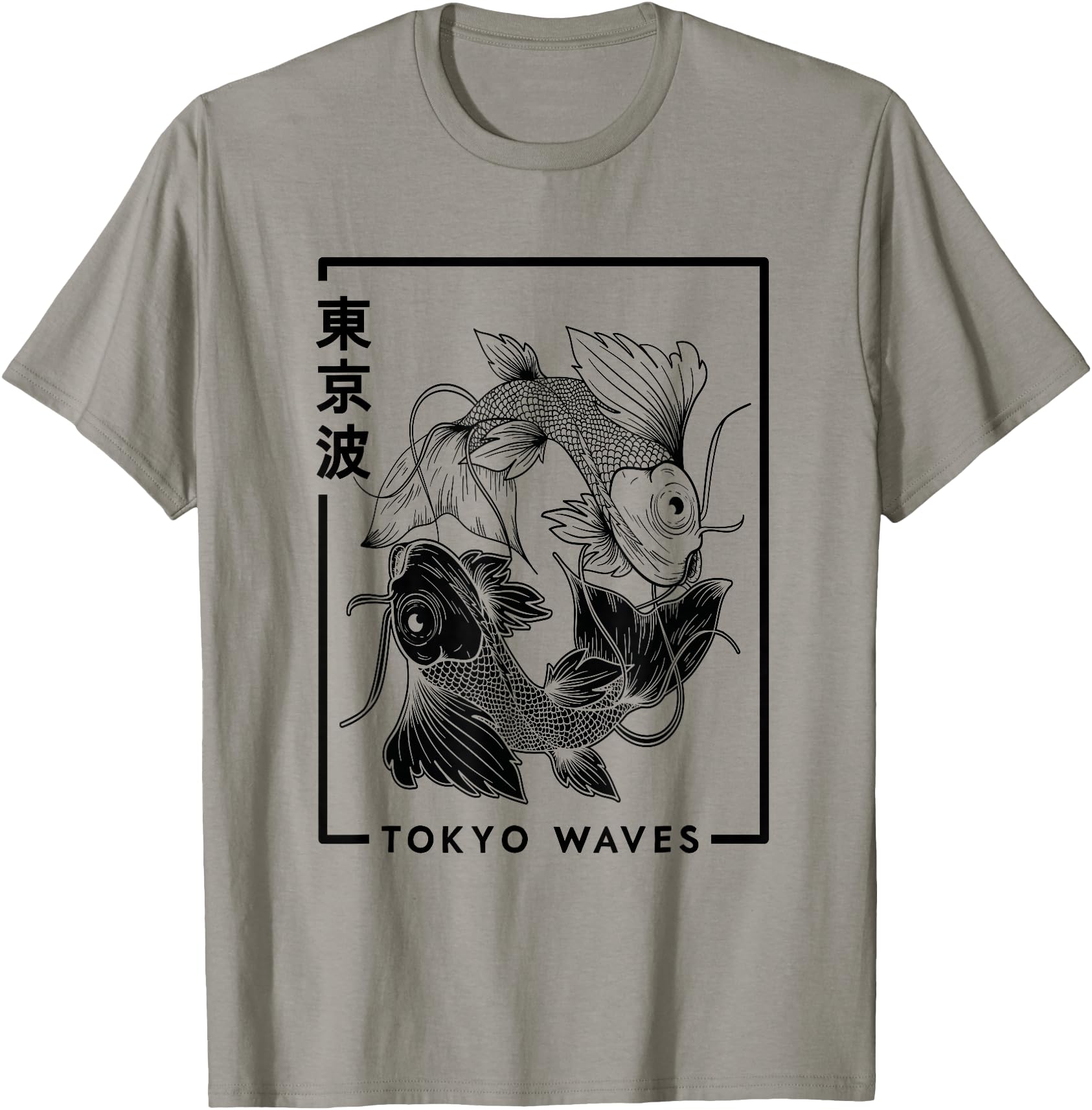 Exclusive Japanese Koi Fish White Hoodie - Custom Art Print Men Women - T-Shirt, Sweatshirt, Hoodie