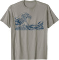 Exclusive Famous Art Great Ocean Sweatshirt - Unique Graphic for Adults - T-Shirt, Sweatshirt, Hoodie