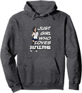 Authentic Just Who Loves Anime Artist T-Shirt - Graphic Print Unisex - T-Shirt, Sweatshirt, Hoodie