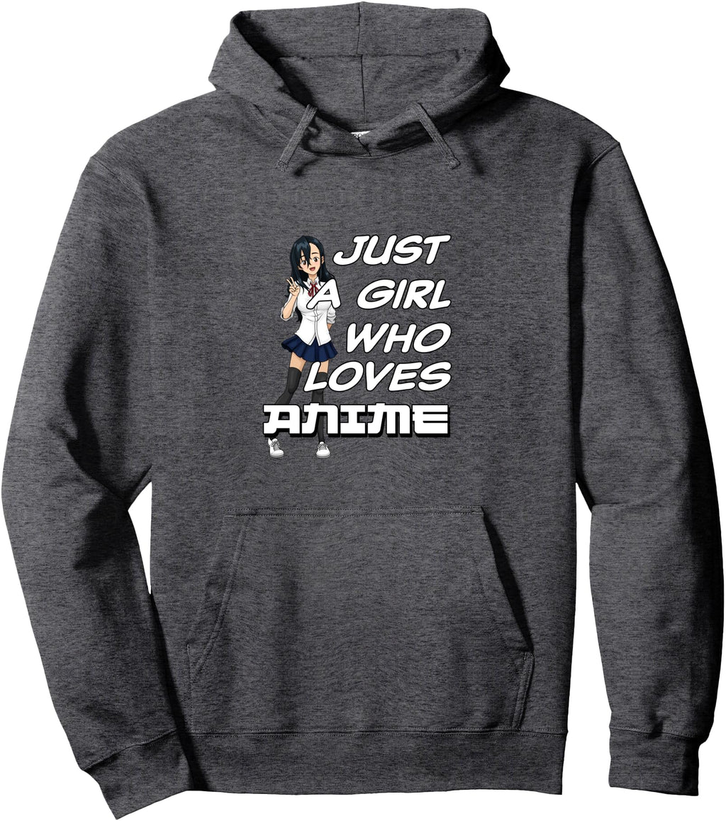 Exclusive Just Who Loves Anime Artist Hoodie - Custom Art Print Unisex - T-Shirt, Sweatshirt, Hoodie