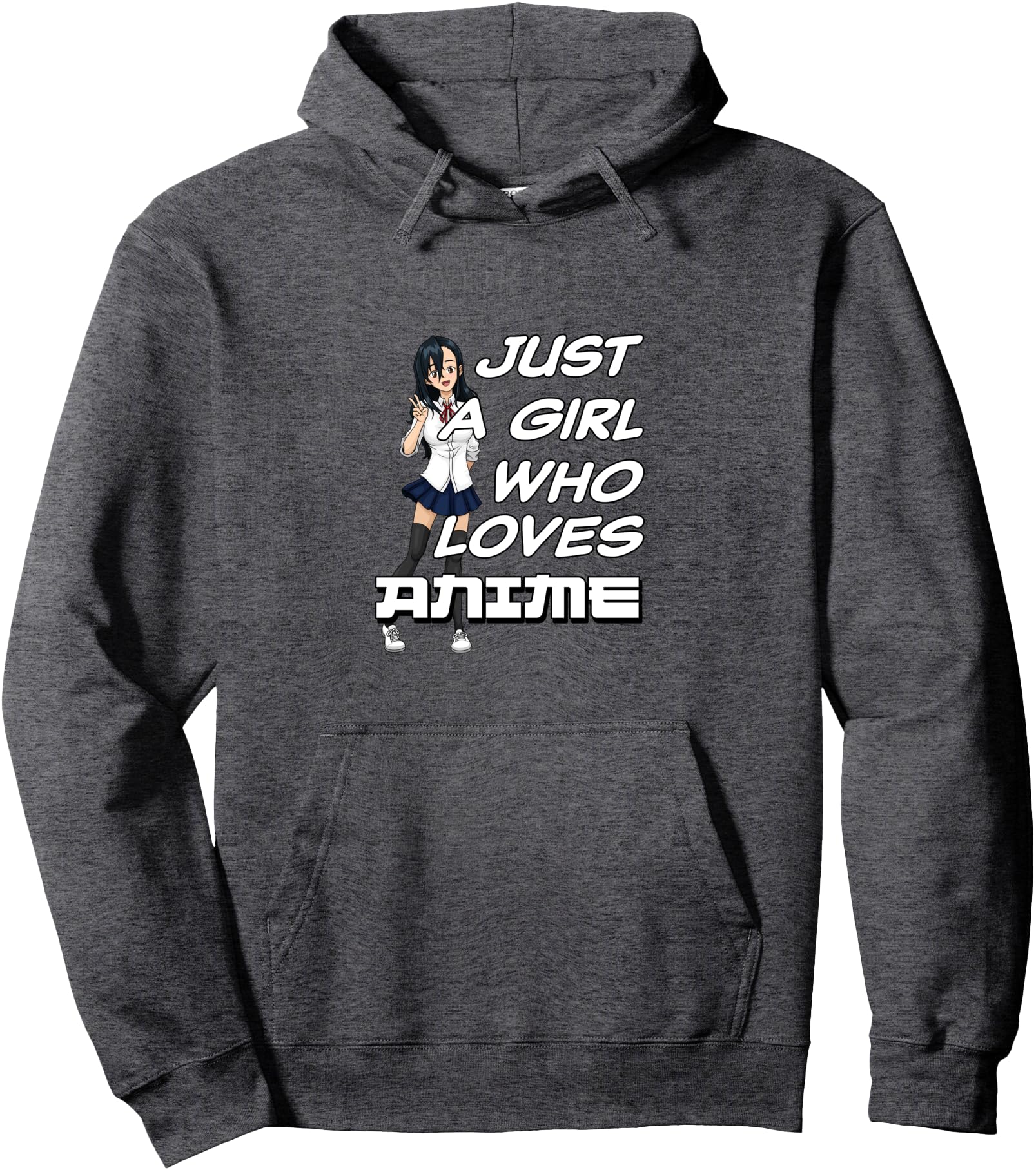 Exclusive Just Who Loves Anime Artist Hoodie - Custom Art Print Unisex - T-Shirt, Sweatshirt, Hoodie