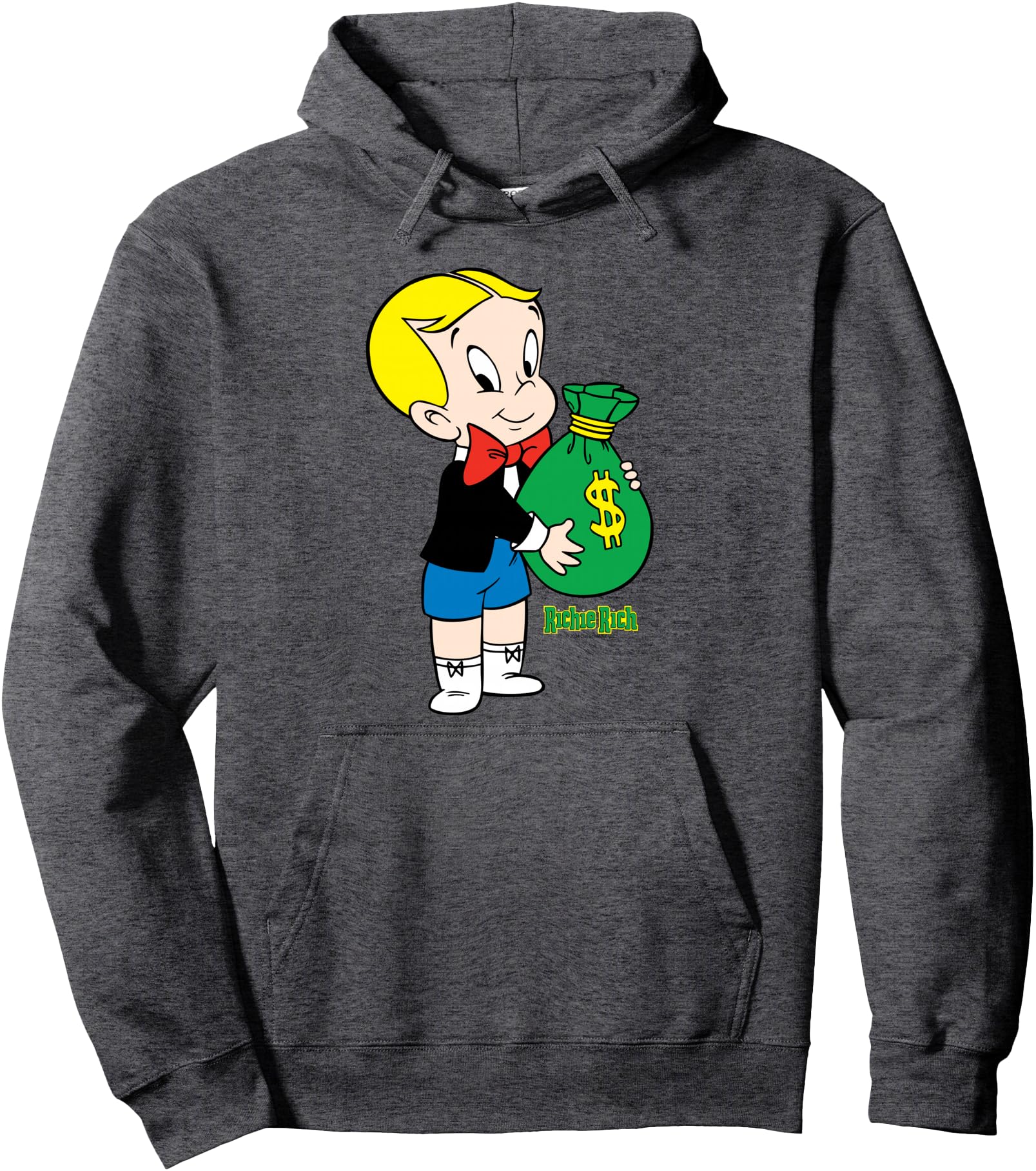 Original Richie Rich I Love Green Sweatshirt - Graphic Print for Adults - T-Shirt, Sweatshirt, Hoodie