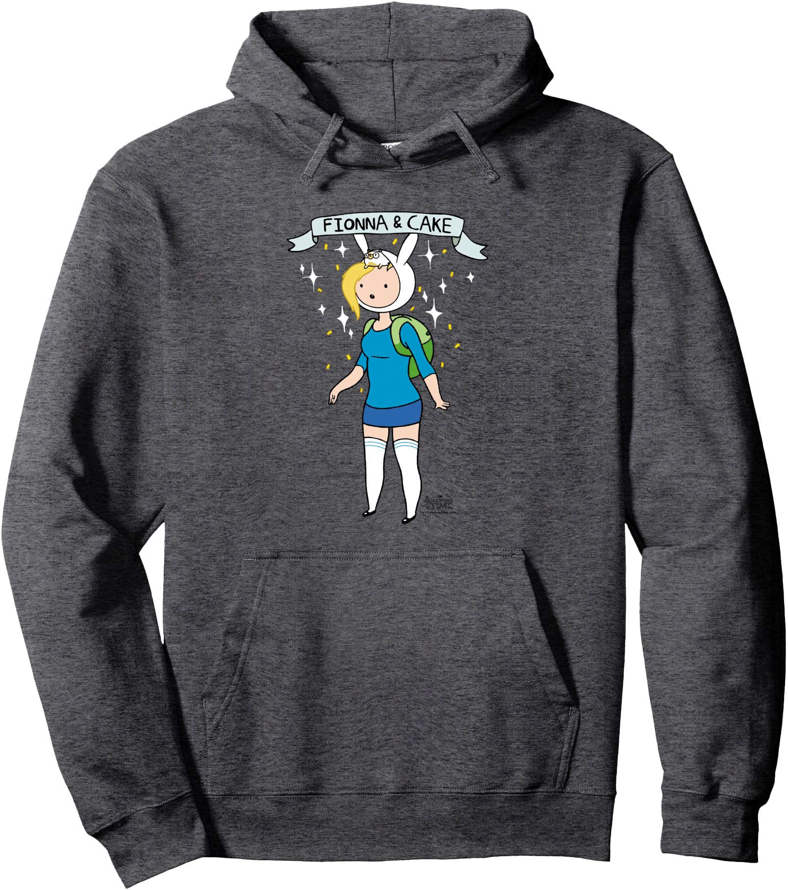 Original Adventure Time Fionna Cake T-Shirt - Novelty Apparel Men Women - T-Shirt, Sweatshirt, Hoodie