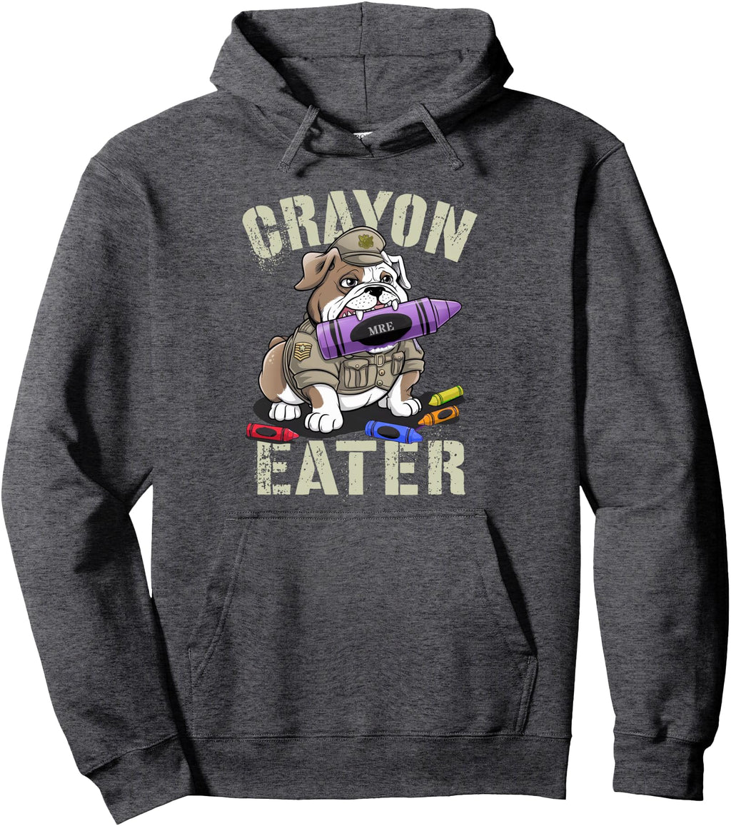 Exclusive Sarcastic Crayon Eater Grunt Hoodie - Graphic Print for Adults - T-Shirt, Sweatshirt, Hoodie