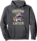 Exclusive Sarcastic Crayon Eater Grunt Hoodie - Graphic Print for Adults - T-Shirt, Sweatshirt, Hoodie