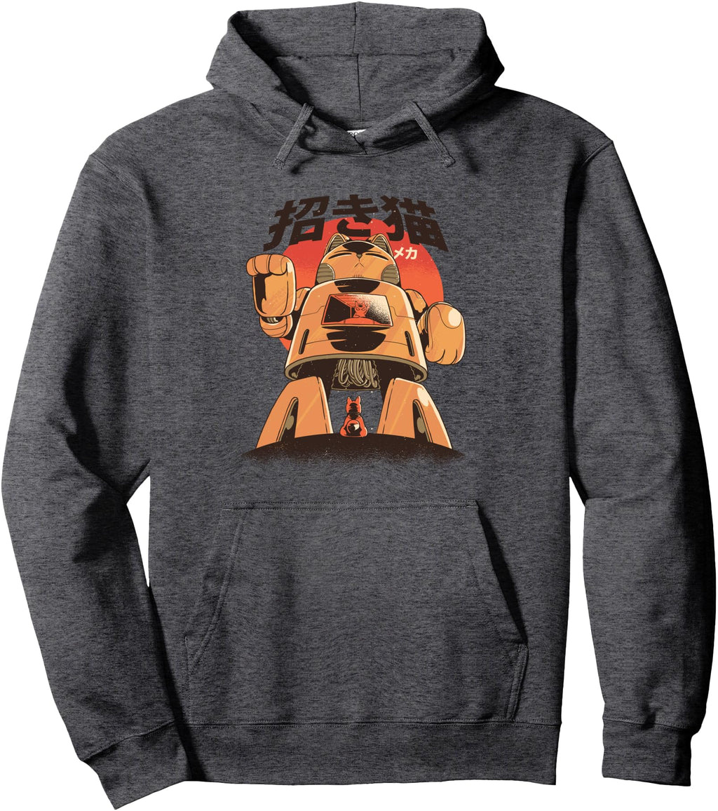 Original Cat Mecha Robot Manga Anime Hoodie - Novelty Apparel Men Women - T-Shirt, Sweatshirt, Hoodie