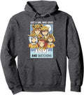 Otaku Anime Just Who Loves Anime And T-Shirt - Trendy Graphic for Adults - T-Shirt, Sweatshirt, Hoodie
