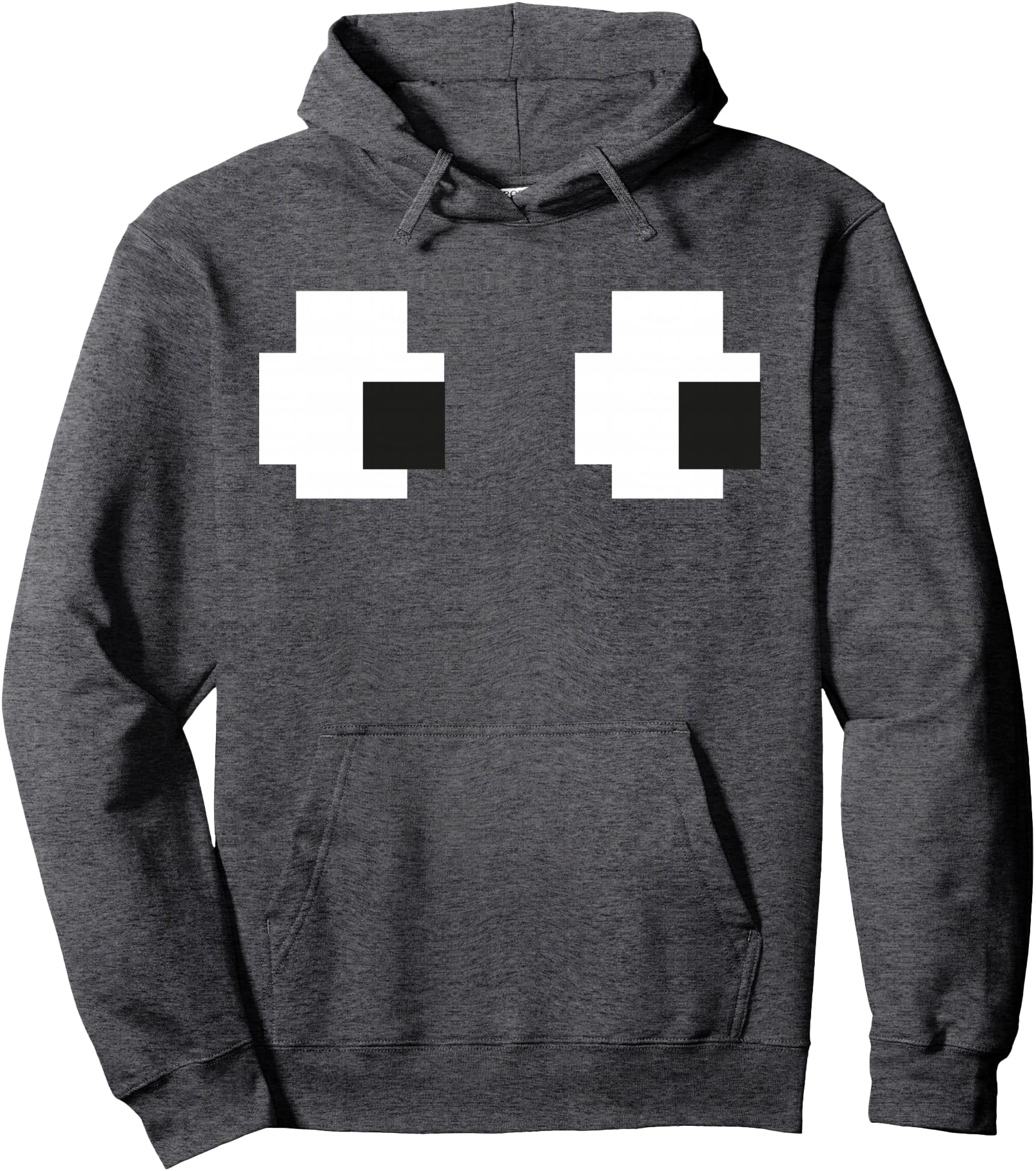 Handcrafted Arcade Game Ghost Eyes Hoodie - Novelty Apparel Unisex - T-Shirt, Sweatshirt, Hoodie