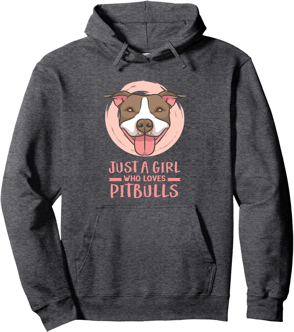 Original Pitbull Just Loves Pitbulls T-Shirt - Minimalist Print for Adults - T-Shirt, Sweatshirt, Hoodie