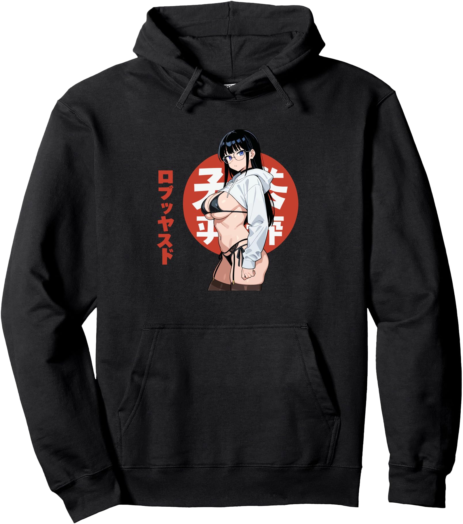 Waifu Sexy Anime Bikini Beach Hoodie - Casual Everyday Wear Men Women - T-Shirt, Sweatshirt, Hoodie
