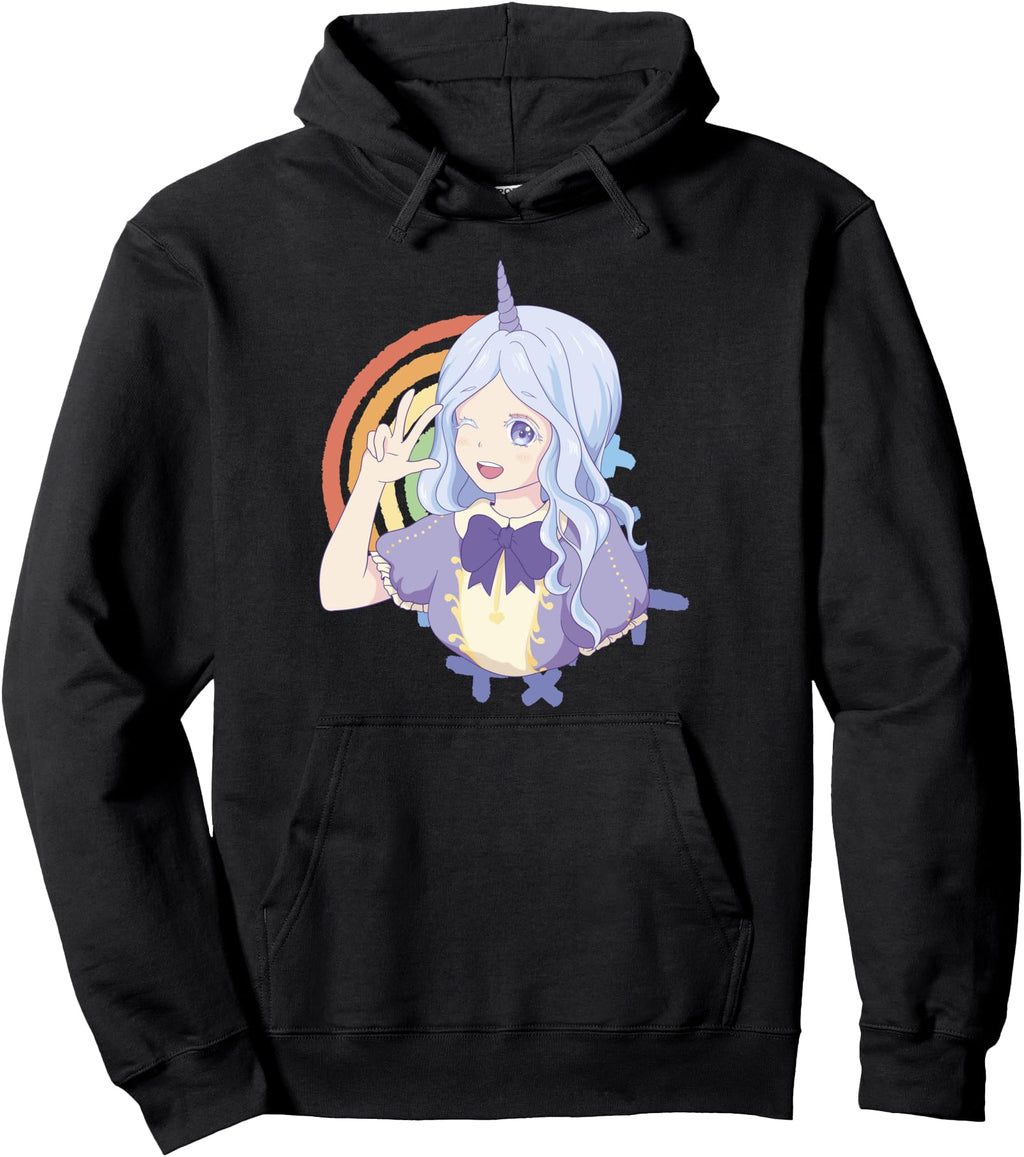 Unicorn Anime Teenager Anime Exclusive T-Shirt - Graphic Print for Adults - T-Shirt, Sweatshirt, Hoodie