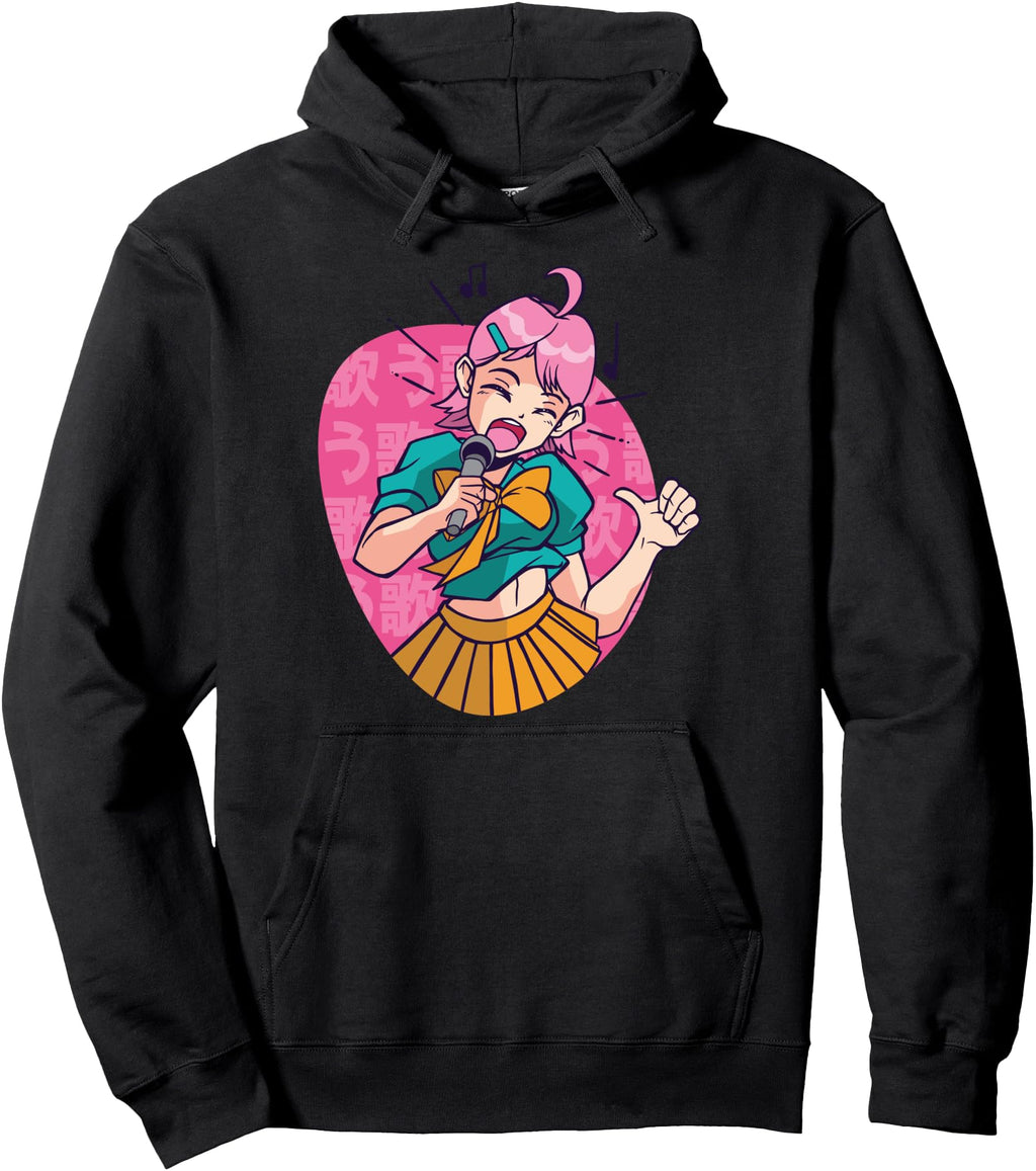 Kawaii Anime Singing Singer Japanese T-Shirt - Fun Novelty Design Unisex - T-Shirt, Sweatshirt, Hoodie