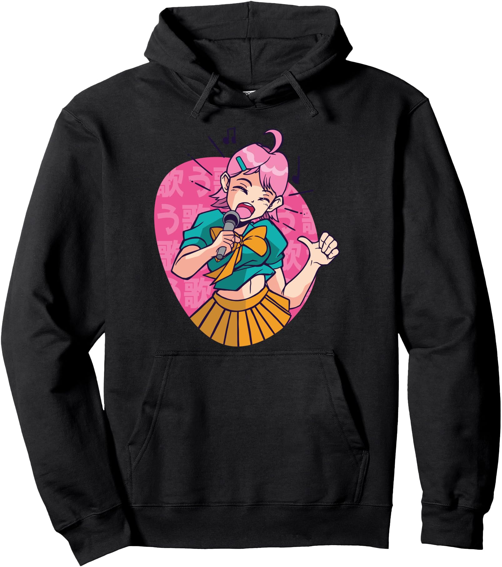 Kawaii Anime Singing Singer Japanese T-Shirt - Fun Novelty Design Unisex - T-Shirt, Sweatshirt, Hoodie