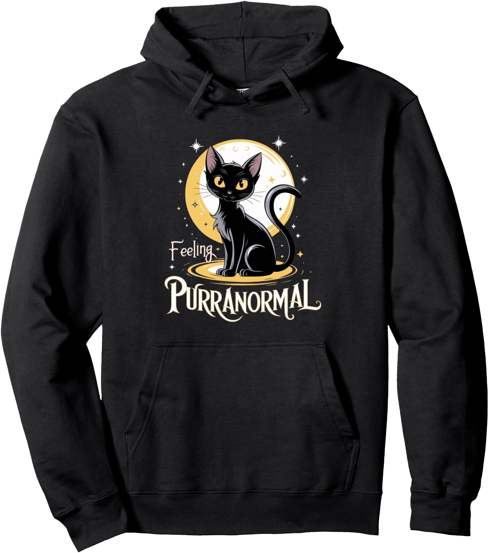 Feeling Purranormal Halloween Paranormal T-Shirt - Unique Graphic Unisex - T-Shirt, Sweatshirt, Hoodie