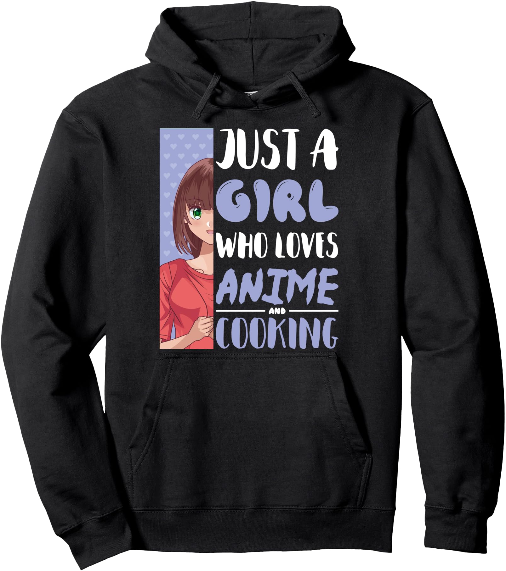 Original Anime And Cooking Just Who T-Shirt - Streetwear Style for Adults - T-Shirt, Sweatshirt, Hoodie