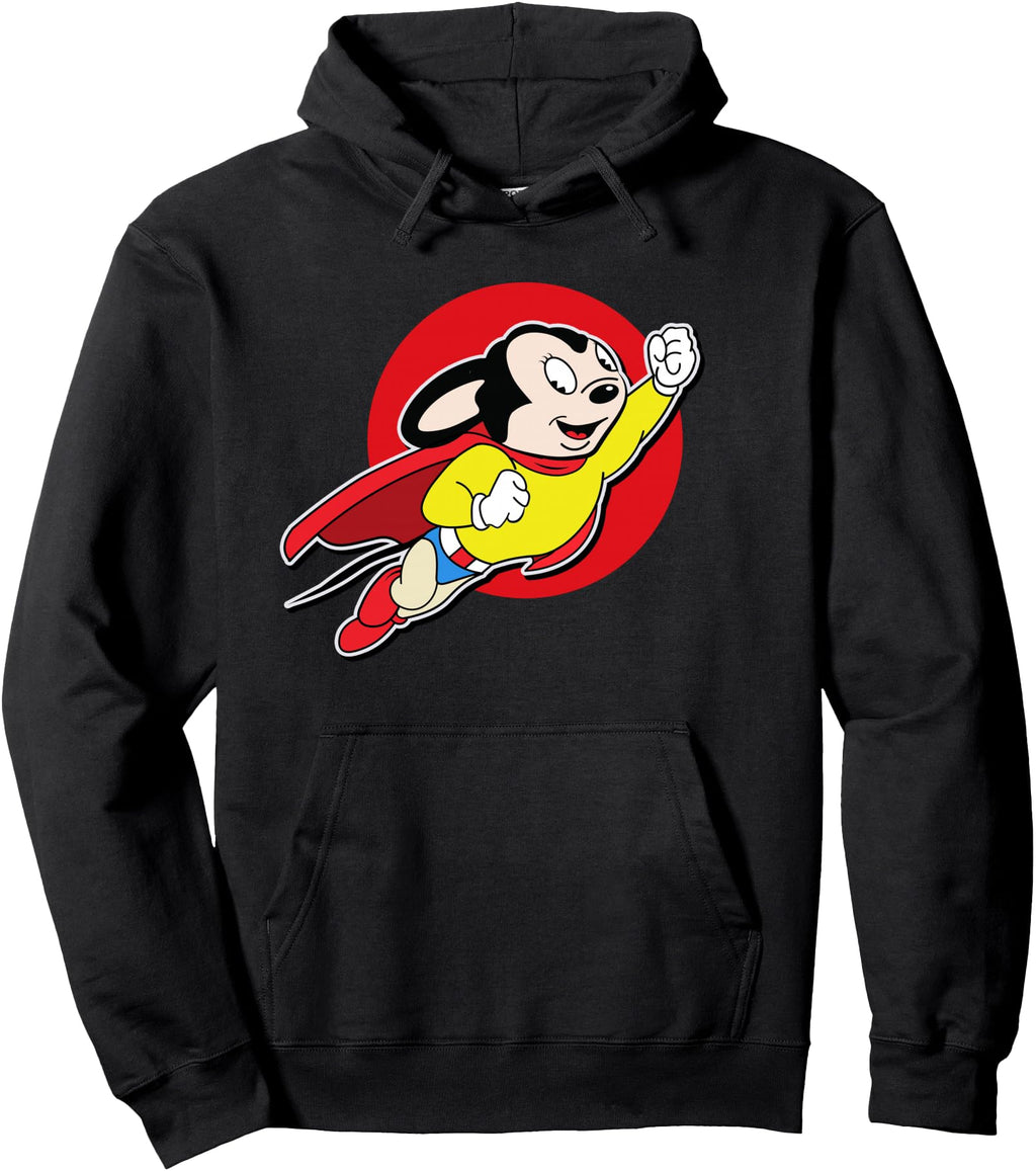 Authentic Superhero Cartoon Mouse Hoodie - Novelty Apparel Men Women - T-Shirt, Sweatshirt, Hoodie