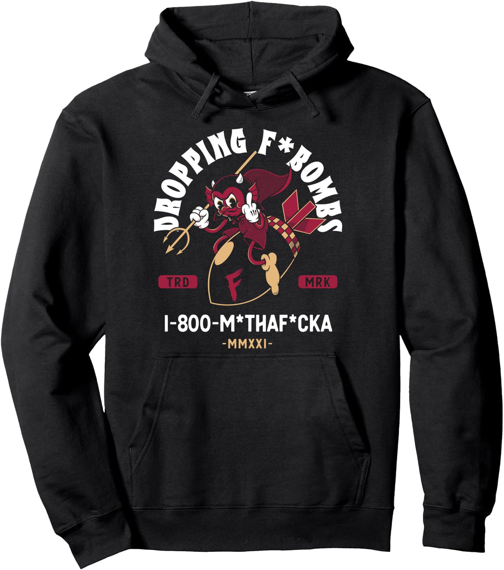 Handcrafted Dropping F Bombs Sweatshirt - Fun Novelty Design Men Women - T-Shirt, Sweatshirt, Hoodie