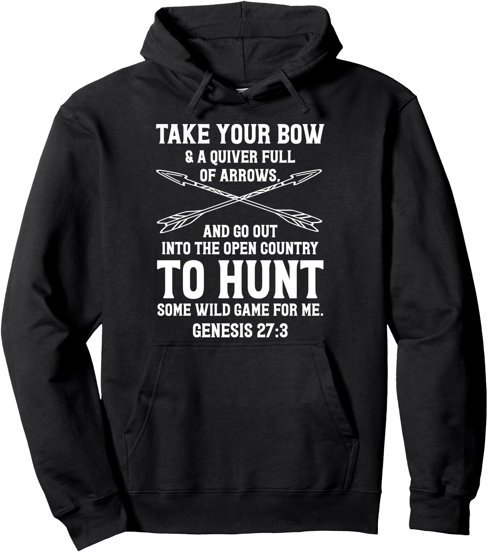 Christian Hunting Bow Hunter Genesis 27 3 T-Shirt - Unique Graphic Unisex - T-Shirt, Sweatshirt, Hoodie