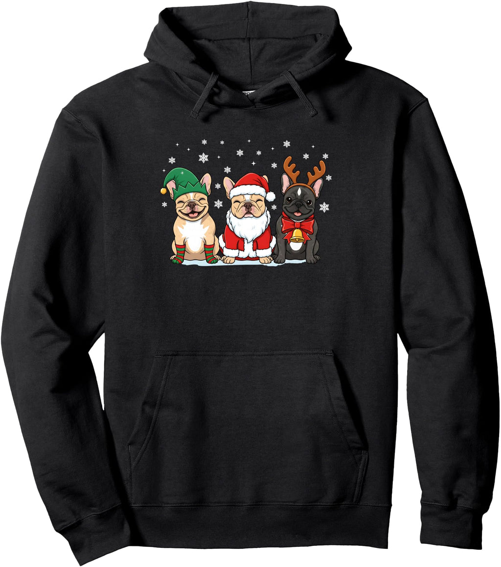 Dog French Bulldog Dog Hoodie - Aesthetic Graphic Men Women - T-Shirt, Sweatshirt, Hoodie
