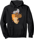 Handcrafted Japanese Anime Kawaii Hoodie - Casual Everyday Wear for Adults - T-Shirt, Sweatshirt, Hoodie