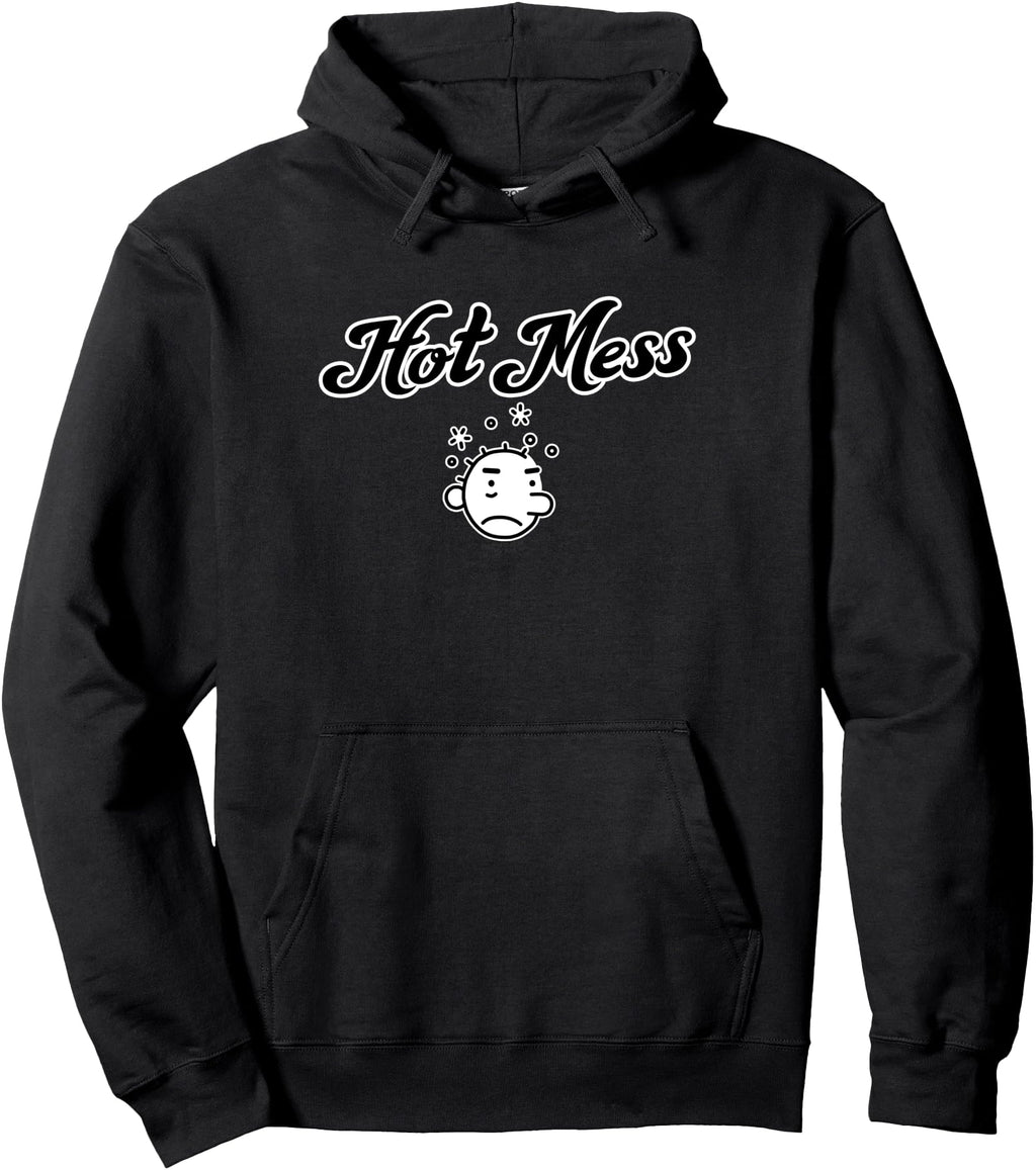 Diary Wimpy I M Kind Hot Mess Roderick Hoodie - Unique Graphic Men Women - T-Shirt, Sweatshirt, Hoodie