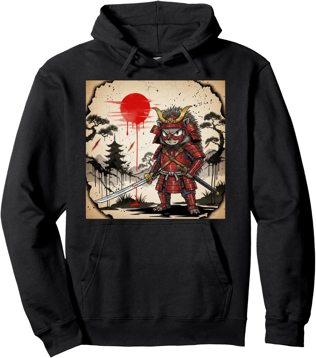 Authentic Speedy Samurai Hedgehog T-Shirt - Fun Novelty Design for Adults - T-Shirt, Sweatshirt, Hoodie
