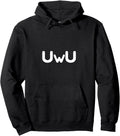 Original Uwu Happy Anime Face Sweatshirt - Casual Everyday Wear Men Women - T-Shirt, Sweatshirt, Hoodie