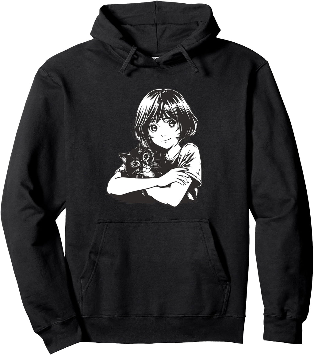 Exclusive Anime And Cats Anime Rare T-Shirt - Casual Everyday Wear Unisex - T-Shirt, Sweatshirt, Hoodie