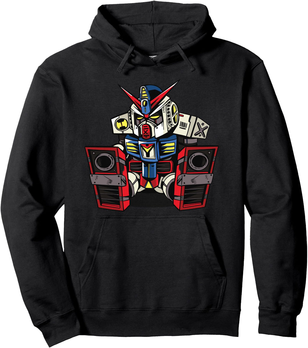 Exclusive Sleepy Mecha Robot Science Hoodie - Casual Everyday Wear Unisex - T-Shirt, Sweatshirt, Hoodie