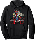 Exclusive Sleepy Mecha Robot Science Hoodie - Casual Everyday Wear Unisex - T-Shirt, Sweatshirt, Hoodie