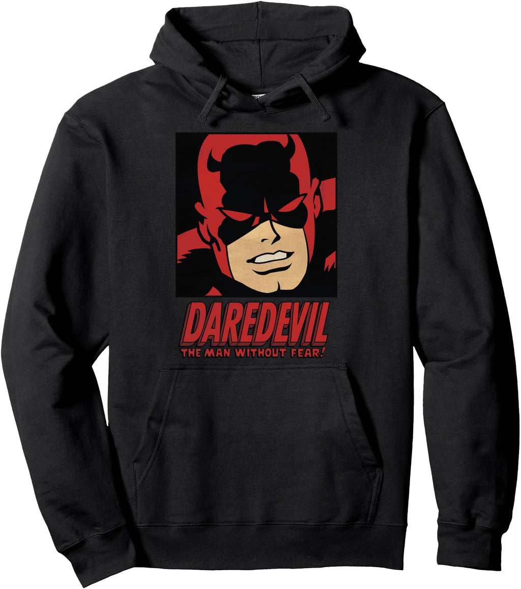 Exclusive Marvel Daredevil Without Fear Hoodie - Graphic Print Unisex - T-Shirt, Sweatshirt, Hoodie