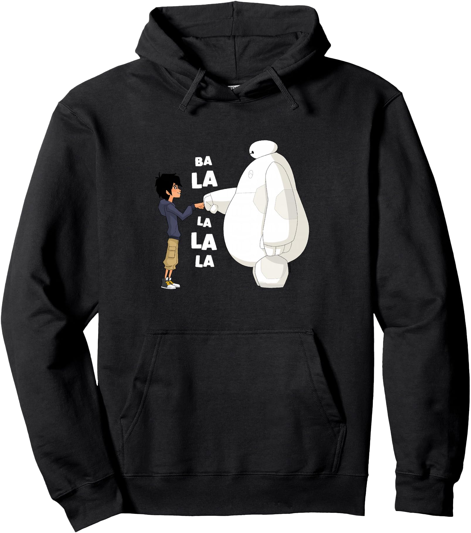 Handcrafted Big Hero 6 Fist Bump Ba La T-Shirt - Graphic Print Men Women - T-Shirt, Sweatshirt, Hoodie