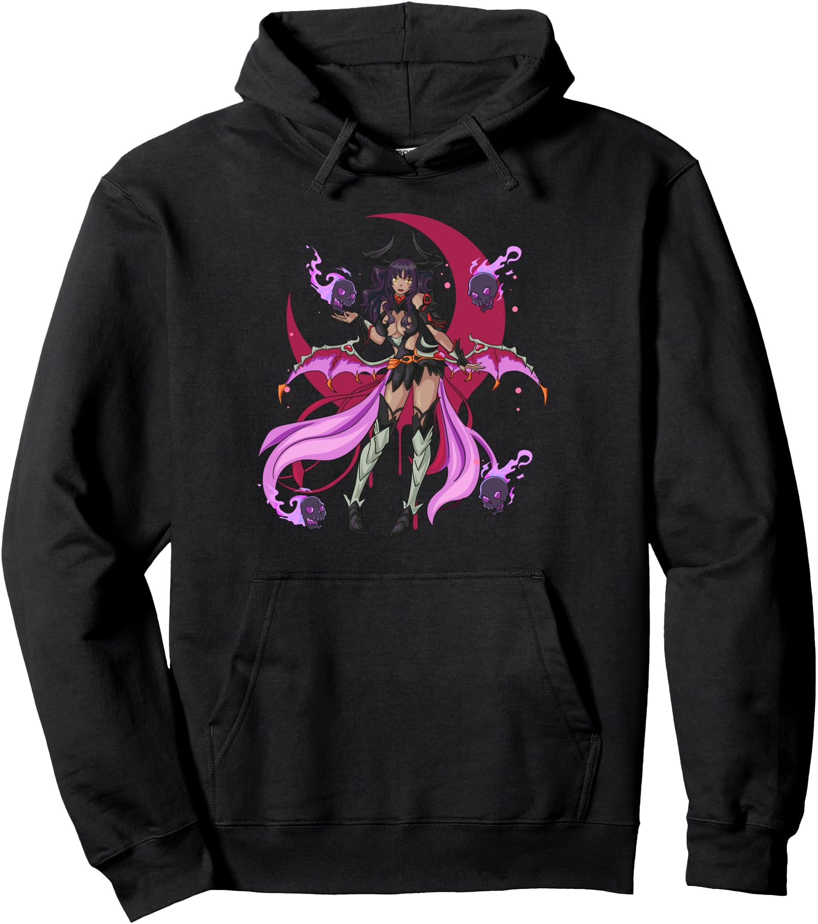 Exclusive Sexy Anime Devil Black Sweatshirt - Novelty Apparel Unisex - T-Shirt, Sweatshirt, Hoodie