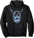 Samurai Warrior Mask Hannya Oni Mask T-Shirt - Minimalist Print Unisex - T-Shirt, Sweatshirt, Hoodie