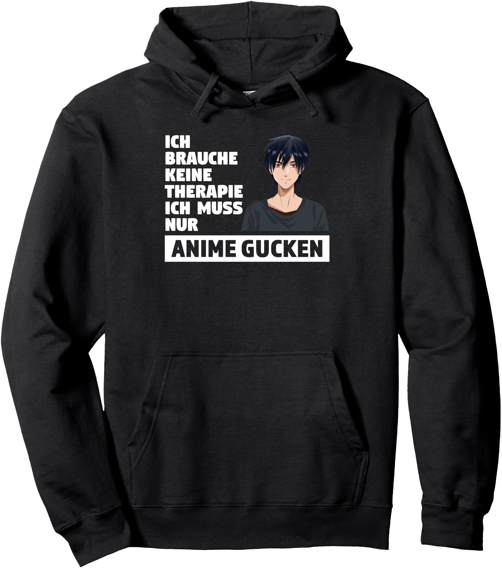 Authentic Ich Brauche Keine Therapie Sweatshirt - Graphic Print Unisex - T-Shirt, Sweatshirt, Hoodie