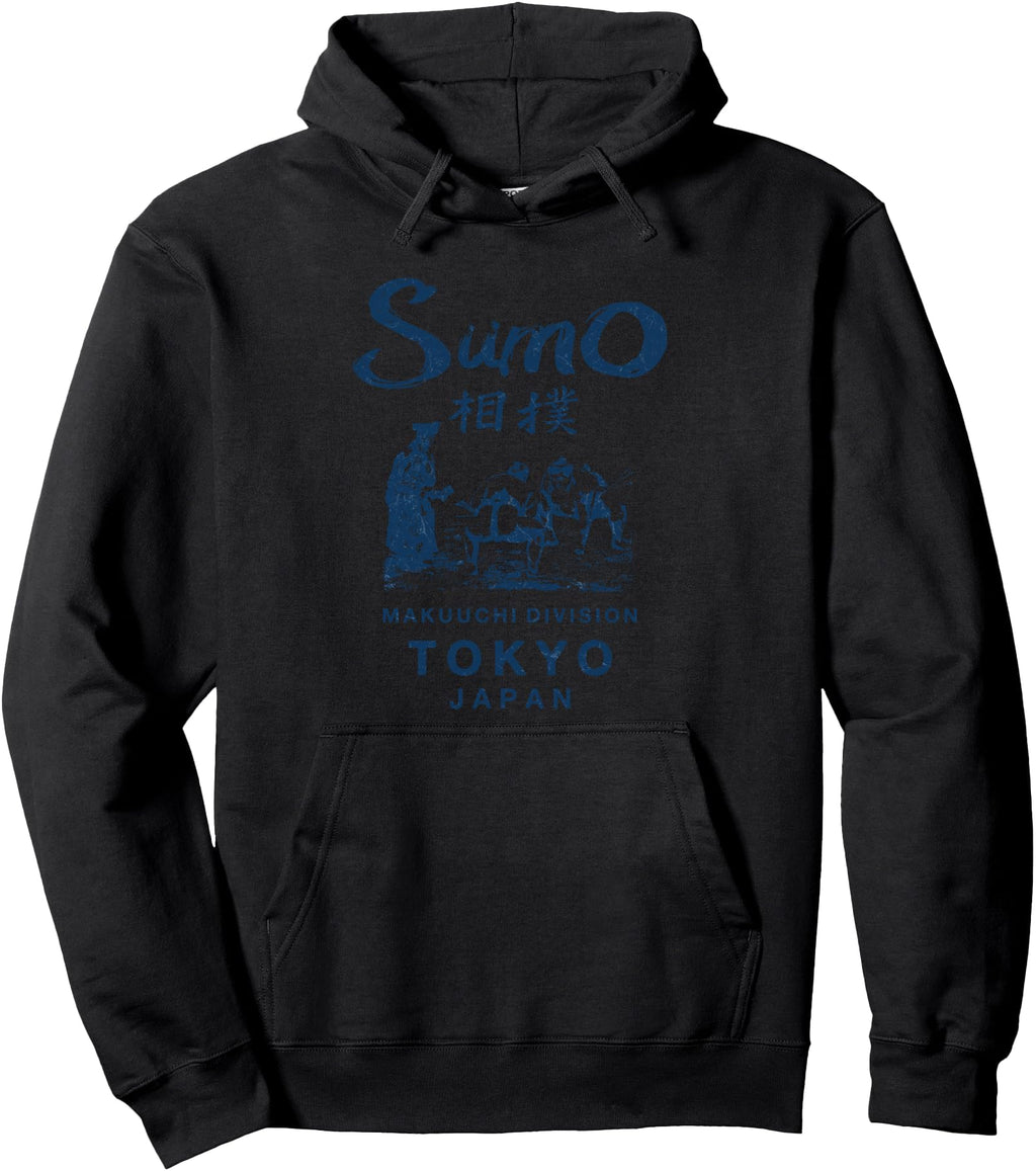 Authentic Sumo Wrestling Japan Tokyo Hoodie - Fun Novelty Design Men Women - T-Shirt, Sweatshirt, Hoodie