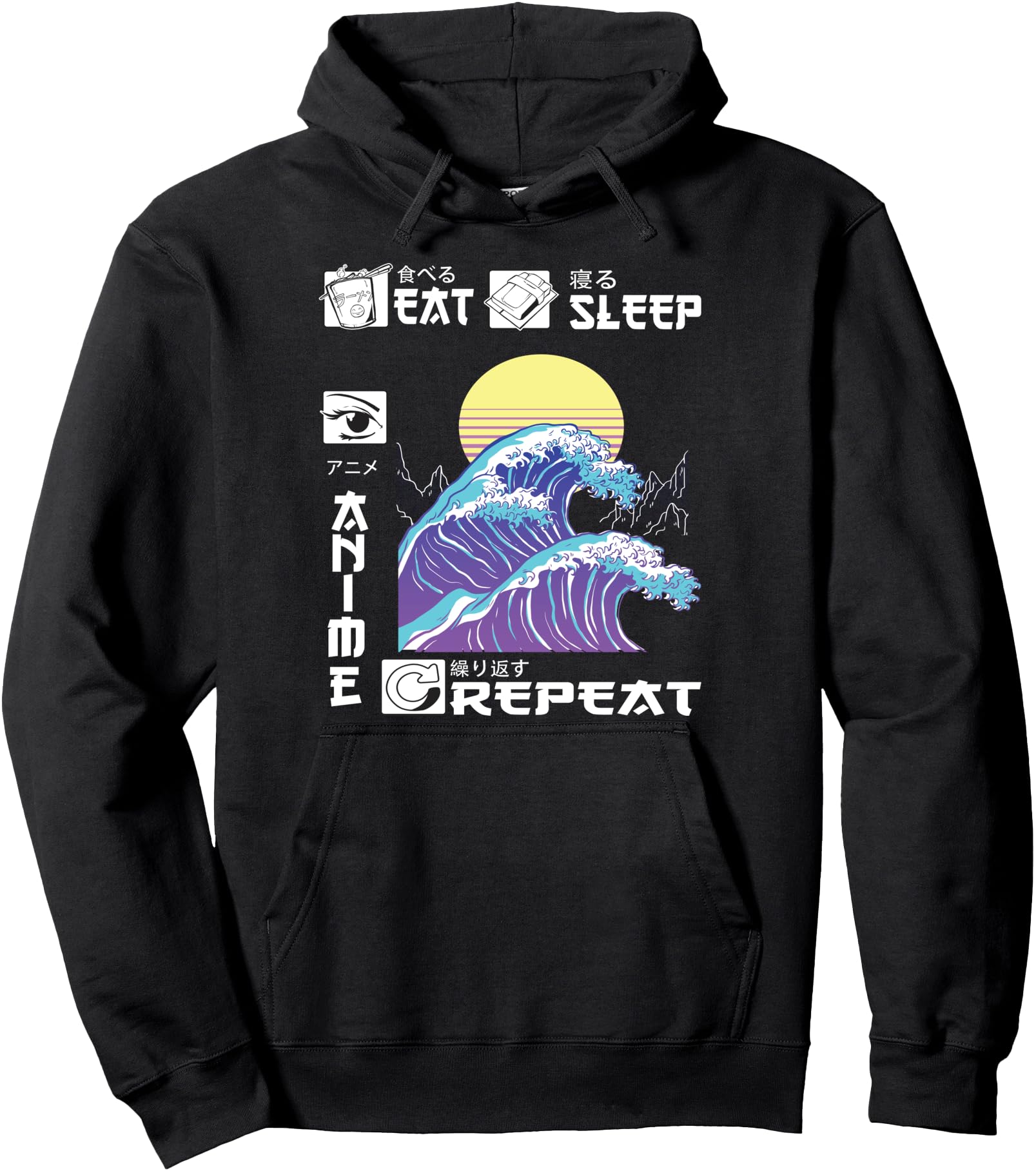 Anime Stuff Anime Anime Black Anime Hoodie - Casual Everyday Wear Unisex - T-Shirt, Sweatshirt, Hoodie