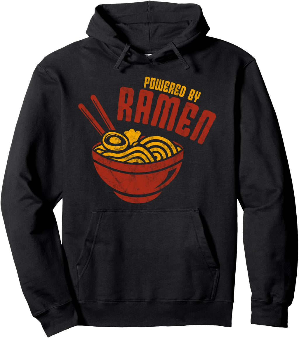 Original Powered Ramen Japanese T-Shirt - Casual Everyday Wear Men Women - T-Shirt, Sweatshirt, Hoodie