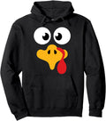 Handcrafted Crazy Thanksgiving Turkey Hoodie - Graphic Print Men Women - T-Shirt, Sweatshirt, Hoodie